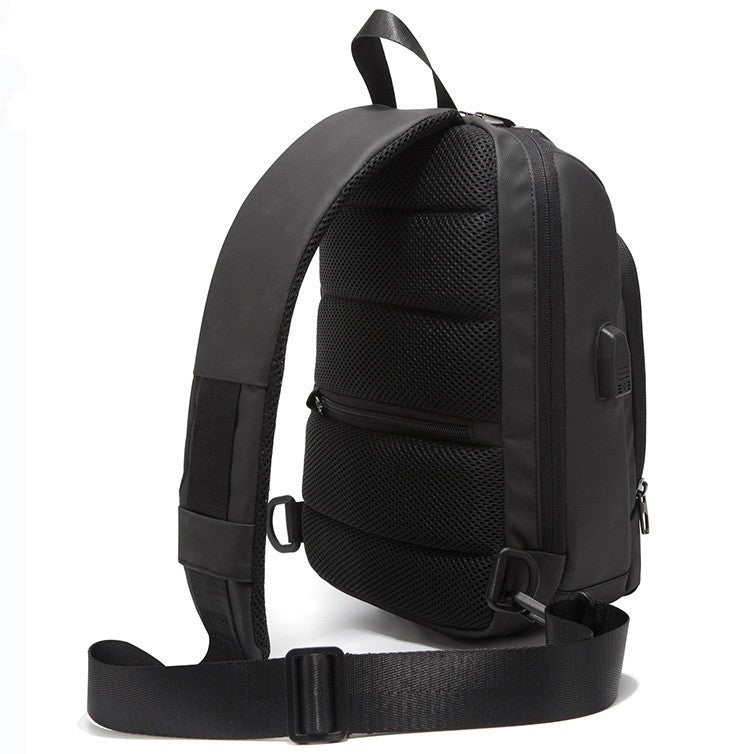 תיק צד נגד גניבות עם מנעול קוד ויציאת USB